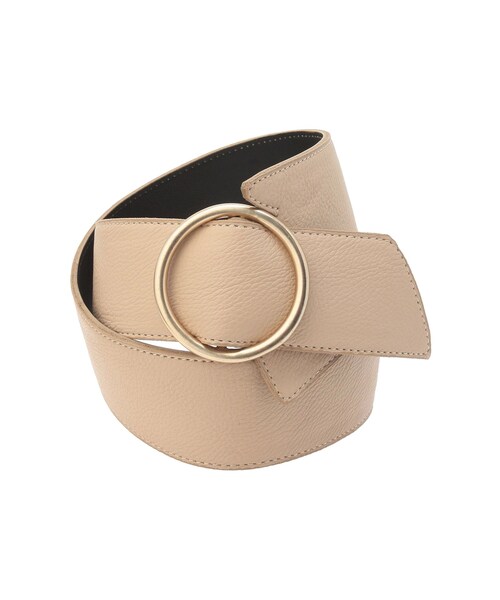 RESEXXY（リゼクシー）の「サークルポイントアシメベルト（ベルト・レディース・ブラック/ブラウン/モカ・F）」の3枚目の写真
