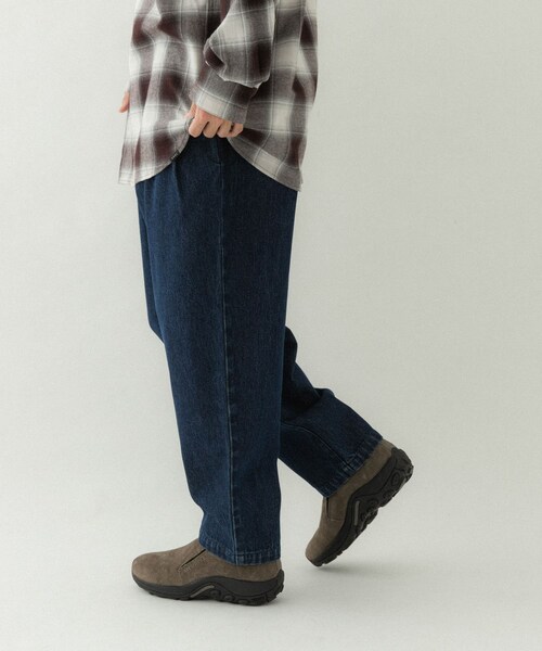 EKAL（エカル）の「ツータックデニムトラウザー（デニムパンツ・メンズ・O.W/USED・M/L）」の7枚目の写真