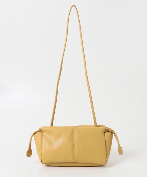 URBAN RESEARCH DOORS（アーバンリサーチドアーズ）の「2way巾着ショルダー（ショルダーバッグ・レディース・BLACK/L.GREIGE/YELLOW/AUBURN・-）」の19枚目の写真