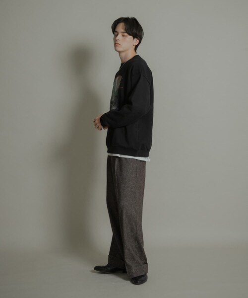 SENSE OF PLACE by URBAN RESEARCH(センスオブプレイスバイアーバンリサーチ)の「City graphic crew-neck Sweat(スウェット・メンズ・BLACK/GRAY/BLUE・M/L)」の10枚目の写真