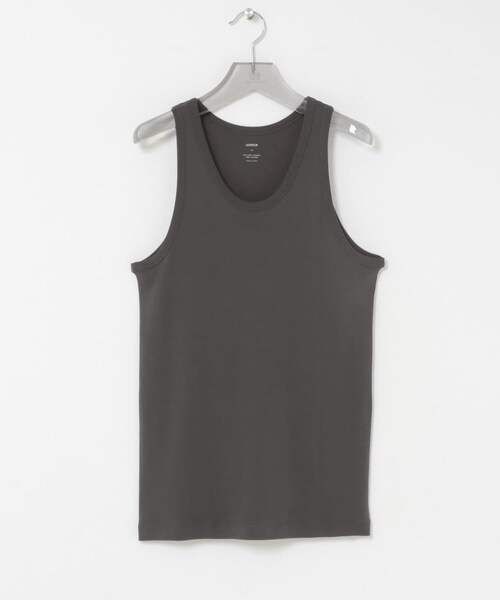 URBAN RESEARCH(アーバンリサーチ)の「ULTERIOR TUBULAR TANK TOP(タンクトップ・メンズ・WHITE/BLACK/GREY/KHAKI GREY・4)」の3枚目の写真