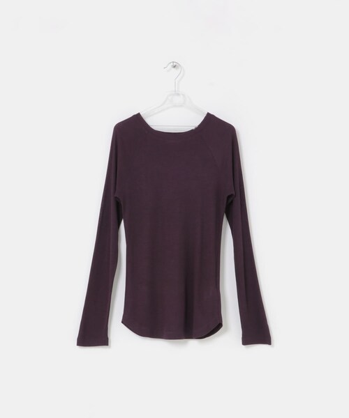LAATO(ラート)の「layered color tee(Tシャツ/カットソー・レディース・ネズミ/バター/リップ・Free)」の6枚目の写真
