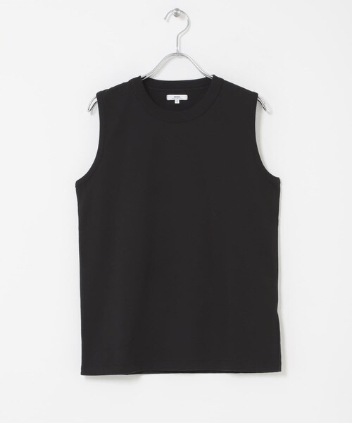 かぐれ(カグレ)の「ARMEN CREW NECK NO-SLEEVE PULLOVER(タンクトップ・レディース・WHITE/BLACK/杢GRY・1)」の13枚目の写真