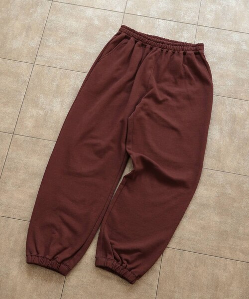 SENSE OF PLACE by URBAN RESEARCH（センスオブプレイスバイアーバンリサーチ）の「カラースウェットパンツ（スウェットパンツ・メンズ・BORDEAUX/BLACK/TOPGRAY・M/L）」の3枚目の写真