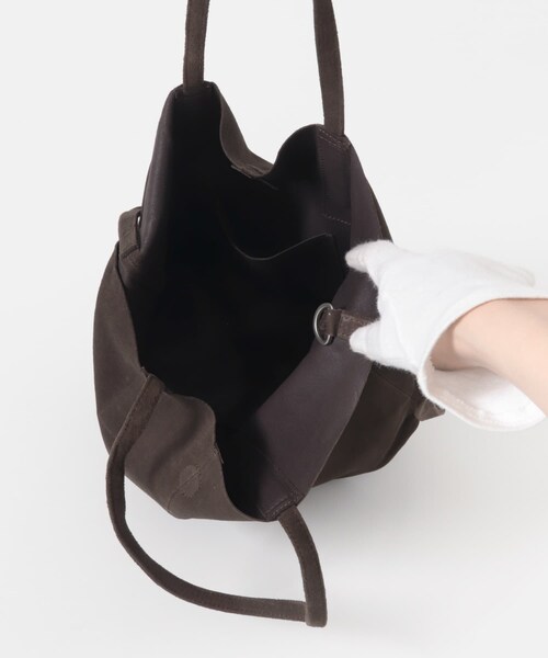 かぐれ（カグレ）の「Morphee　3WAY MEDIUM TOTE OILSUEDE（トートバッグ・レディース・DARK CHOCO・M）」の7枚目の写真