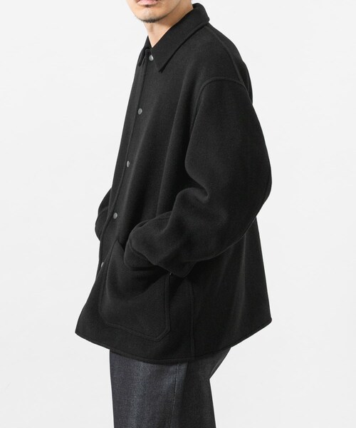 URBAN RESEARCH(アーバンリサーチ)の「『別注』FRAIZZOLI×URBAN RESEARCH REVER COVERALL JACKET(カバーオール・メンズ・BLACK/BROWN/廃盤・46/48/M/L)」の7枚目の写真