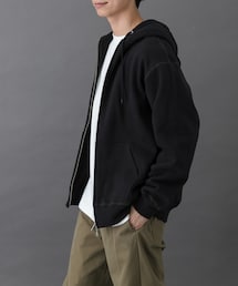 FORK&SPOON | FORK&SPOON　リサイクルコットン裏毛ジップフーディー(パーカー)