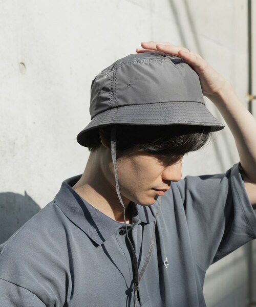 URBAN RESEARCH DOORS（アーバンリサーチドアーズ）の「コード付き撥水ハット（ハット・メンズ・GRAY/BLACK/NAVY・-）」の10枚目の写真