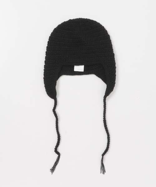 SENSE OF PLACE by URBAN RESEARCH（センスオブプレイスバイアーバンリサーチ）の「イヤーフラップニットキャップ（ニットキャップ/ビーニー・メンズ・IVORY/BLACK/GRAY・one）」の2枚目の写真