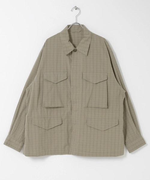 URBAN RESEARCH(アーバンリサーチ)の「Unlikely M-51 Shirts Jacket(ミリタリージャケット・メンズ・Grn Plaids・M/L/XL)」の1枚目の写真