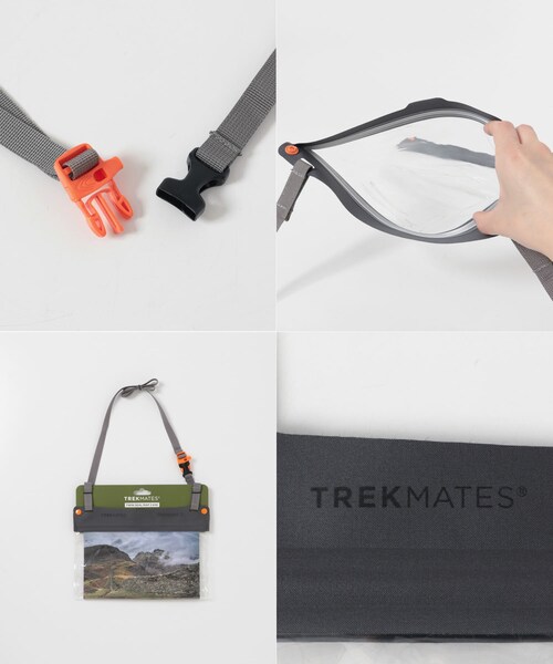 EKAL（エカル）の「TREK MATES　TWIN MAP CASE（ショルダーバッグ・メンズ・CLEAR・One）」の9枚目の写真
