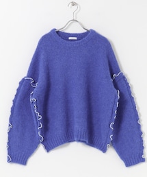 ITEMS URBANRESEARCH | フリルメローニット(ニット/セーター)