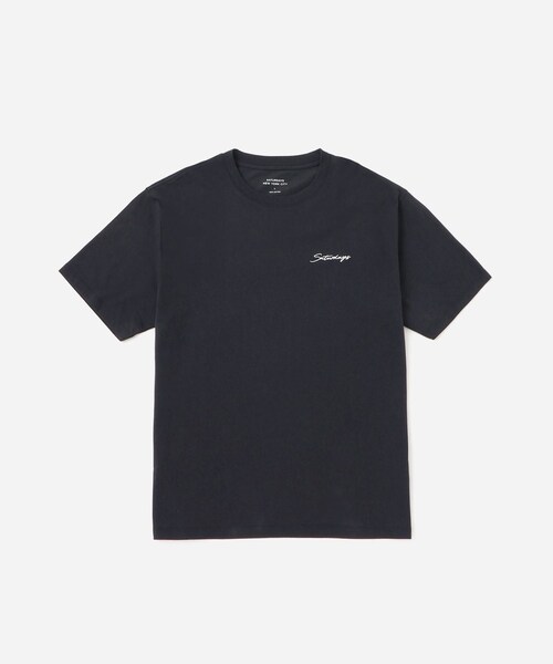 Saturdays NYC(サタデーズ ニューヨークシティ )の「Script Emb SS Tee(Tシャツ/カットソー・レディース・ネイビー・L/M/S/XL/XS/XXL)」の11枚目の写真