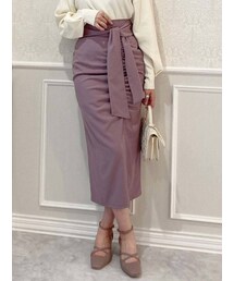 dazzlin | サイドギャザーナロースカート(スカート)