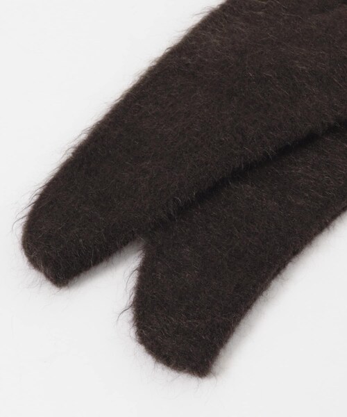URBAN RESEARCH DOORS（アーバンリサーチドアーズ）の「unfil　mohair hooted stole（ストール/ショール・レディース・ice blue/d.brown/black・1）」の10枚目の写真