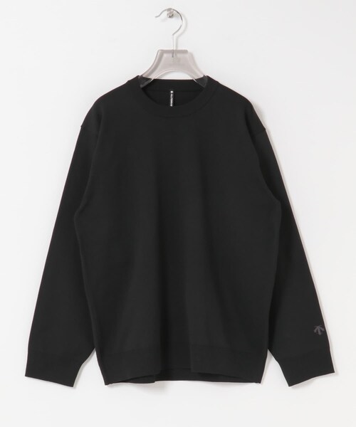 URBAN RESEARCH（アーバンリサーチ）の「Descente　KNITTED LONG-SLEEVE T-SHIRTS（ニット/セーター・メンズ・BK01/GY17・M/L/O）」の8枚目の写真