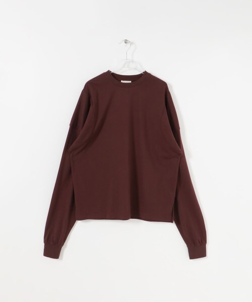 LAATO（ラート）の「PAD LONG TEE（Tシャツ/カットソー・レディース・クローブ/クリーム/セメント・Free）」の4枚目の写真