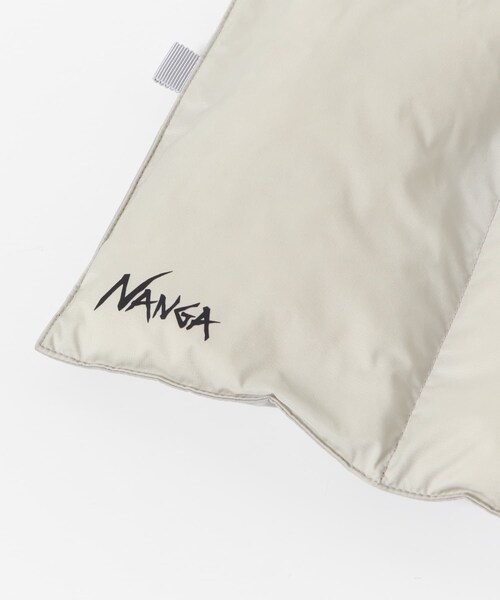 URBAN RESEARCH DOORS（アーバンリサーチドアーズ）の「『別注』NANGA×DOORS　DOWN MUFFLER（マフラー・メンズ・Dark Brown/Ivory/Silverblue/Mocha/New Black/Black・-）」の12枚目の写真