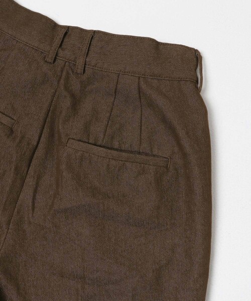 URBAN RESEARCH ROSSO（アーバンリサーチロッソ）の「PERFECT DENIM SLACKS（デニムパンツ・レディース・BROWN/INDIGO・36/38）」の5枚目の写真