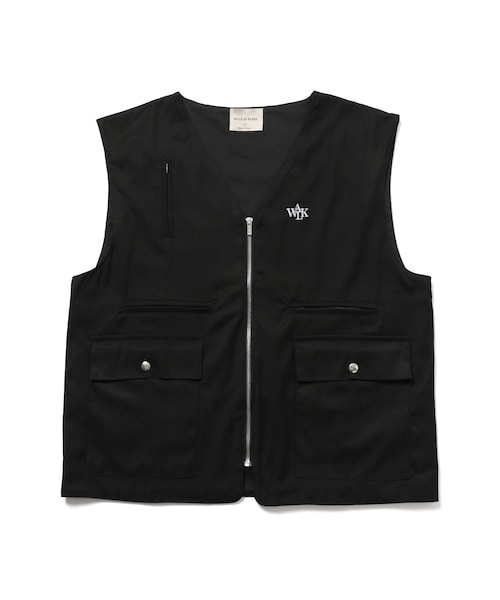ADAM ET ROPE'（アダムエロペ）の「【WALK IN PARIS/ウォーク イン パリス】La veste sans maches（ベスト・メンズ・ブラック・L/M）」の3枚目の写真