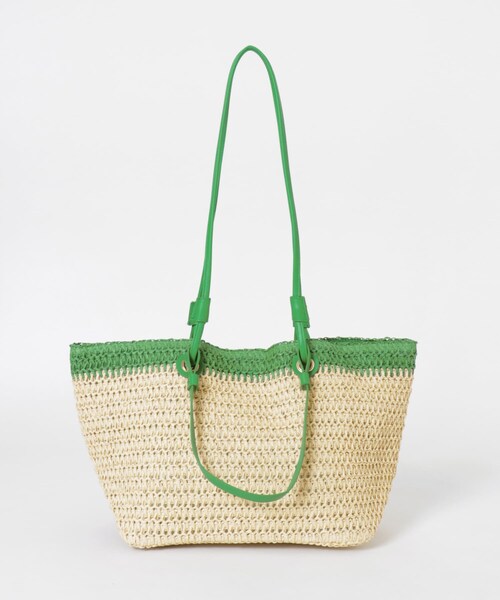 THE GOODLAND MARKET（ザグッドランドマーケット）の「SHIRALEAH　SYRACUSE TOTE（トートバッグ・レディース・PINK/BLACK/GREEN・one）」の12枚目の写真