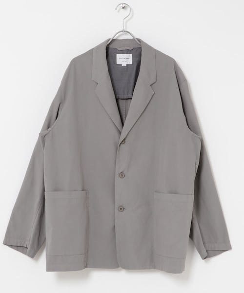URBAN RESEARCH DOORS(アーバンリサーチドアーズ)の「STILL BY HAND GARMENT-DYE 3B JACKET(テーラードジャケット・メンズ・DARK OLIVE/SMOKE GRY/INK BLACK・46/48)」の2枚目の写真