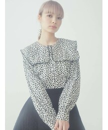 merry jenny | flowerセーラーカラーブラウス(シャツ/ブラウス)