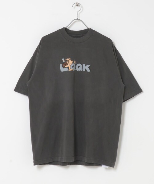 URBAN RESEARCH（アーバンリサーチ）の「LQQK Studio　caveman（Tシャツ/カットソー・メンズ・Black・L/XL）」の4枚目の写真