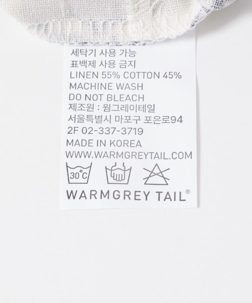 URBAN RESEARCH（アーバンリサーチ）の「WARMGREYTAIL　STRINGPOUCH-BUNNY BUNNY（ポーチ・メンズ・IVORY・-）」の7枚目の写真