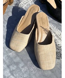 dazzlin | スクエアラフパンプス(パンプス)