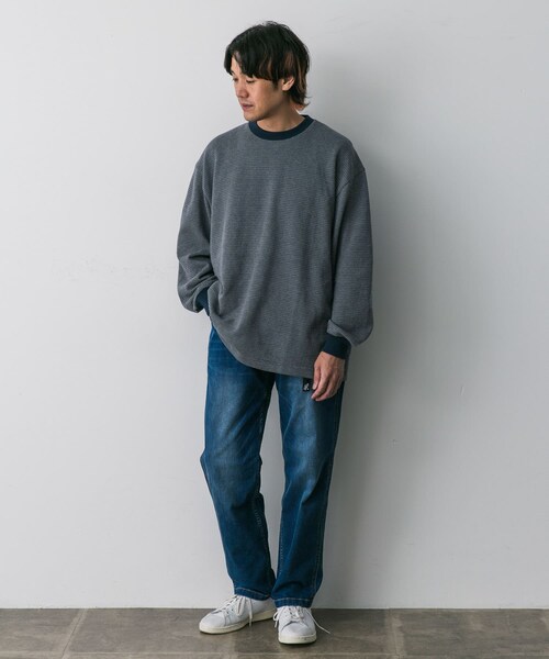 URBAN RESEARCH DOORS（アーバンリサーチドアーズ）の「『別注』Gramicci　Mountain Tuck Pants（デニムパンツ・メンズ・O.W./Dark Used/MediumUsed・S/M/L）」の7枚目の写真