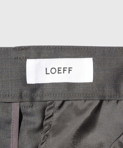 ADAM ET ROPE'(アダムエロペ)の「【LOEFF/ロエフ】LFM W TORO BONTANG TRS(その他パンツ・メンズ・ブラック/グレー・1/2)」の13枚目の写真