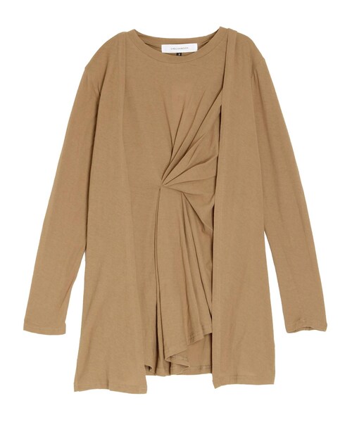 LAGUNAMOON（ラグナムーン）の「イミテーションレイヤードカットトップス（その他トップス・レディース・ブラック/ブラウン・F）」の13枚目の写真