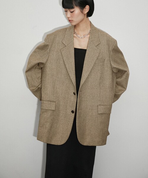 Adam et Rope ヘリンボンオーバージャケット 楽天市場】【SALE／40%OFF】【公式サイト限定】ADMERPヘリンボン