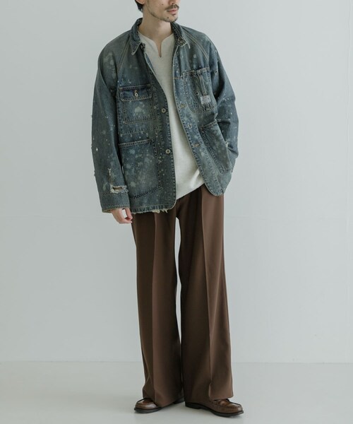 DAIRIKU Damage Denim Cover All