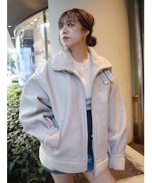 EVRIS | オーバーサイズボアブルゾン(ブルゾン)