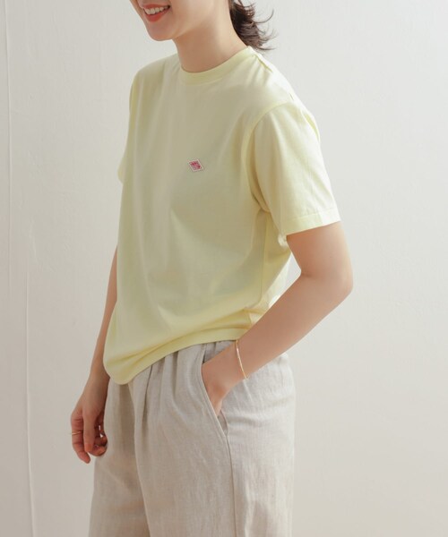 URBAN RESEARCH DOORS(アーバンリサーチドアーズ)の「DANTON T/C T-SHIRTS(Tシャツ/カットソー・レディース・YELLOW/WHITE/SAXBLUE/RED×WHITE/NVY×WHT/NAVY×BEIG・S)」の22枚目の写真