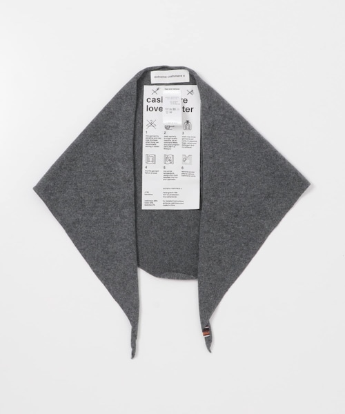 URBAN RESEARCH（アーバンリサーチ）の「Extreme Cashmere　bandana（バンダナ/スカーフ・レディース・rosa/d brown/felt/raven・-）」の2枚目の写真