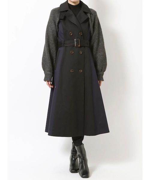 MURUA（ムルーア）の「マルチウェイボレロトレンチコート（トレンチコート・レディース・ベージュ/ブラック/ネイビー・1/2）」の3枚目の写真