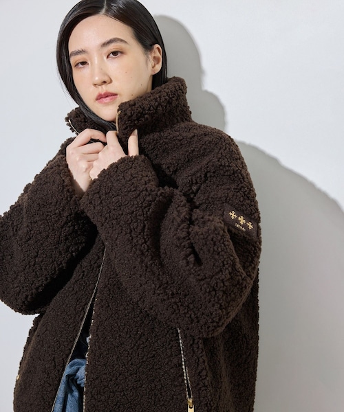 ADAM ET ROPE'（アダムエロペ）の「【TATRAS(タトラス）】LUELA（その他アウター・レディース・ブラック/ライトグレー/ブラウン・1）」の10枚目の写真