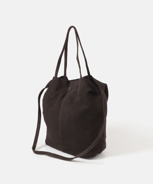 かぐれ（カグレ）の「Morphee　3WAY MEDIUM TOTE OILSUEDE（トートバッグ・レディース・DARK CHOCO・M）」の5枚目の写真