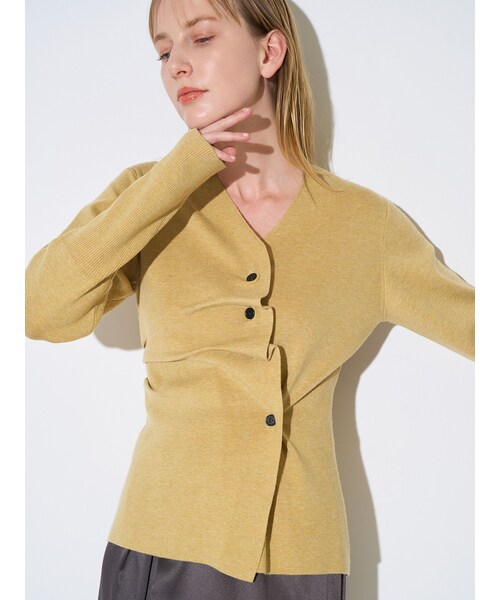 ELENDEEK（エレンディーク）の「DRAPE SHAPE CD KT（カーディガン