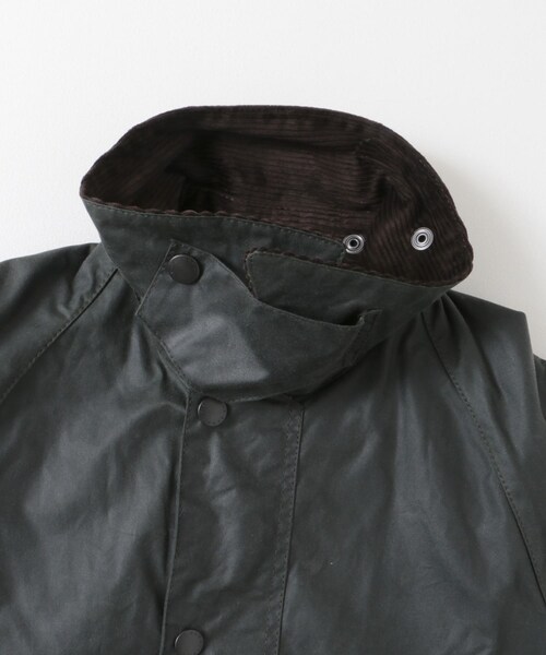 URBAN RESEARCH DOORS(アーバンリサーチドアーズ)の「OS BEDALE WAX JACKET(テーラードジャケット・メンズ・BLACK/SAGE・36/38/40)」の14枚目の写真
