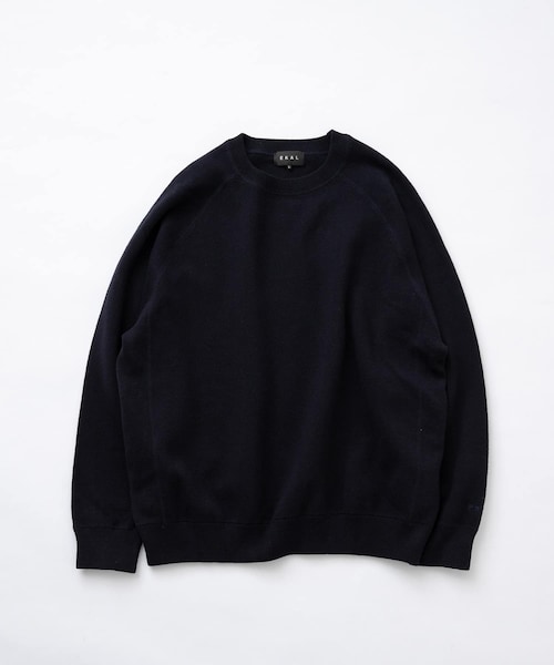 EKAL（エカル）の「ドライニットプルオーバー（ニット/セーター・メンズ・グレージュ/ブラウン/ネイビー・M/L）」の3枚目の写真