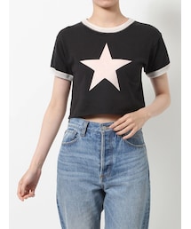 jouetie | スタークロップドTシャツ(Tシャツ/カットソー)
