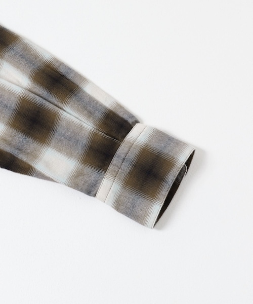 URBAN RESEARCH DOORS(アーバンリサーチドアーズ)の「FORK&SPOON ネルチェックシャツ(シャツ/ブラウス・レディース・NAVY/BROWN/IVORY・1)」の22枚目の写真