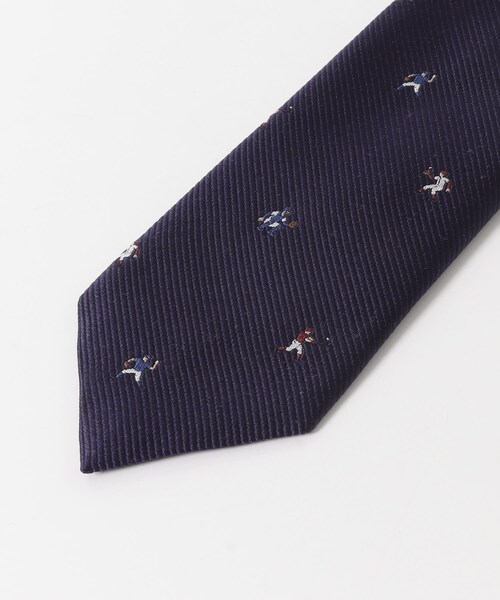 URBAN RESEARCH DOORS（アーバンリサーチドアーズ）の「LIFE STYLE TAILOR　ベースボールモチーフタイ（ネクタイ・メンズ・01NAVY/02GREEN・-）」の9枚目の写真