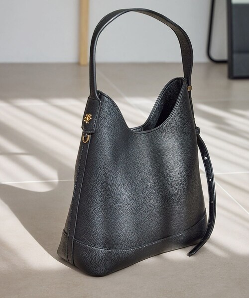 ROPE' PICNIC(ロペピクニック)の「me fit BAG フィットワンショルダーミドルバッグ(ショルダーバッグ・レディース・ブラック/キナリ系/ライトグリーン/オレンジ系・F)」の6枚目の写真