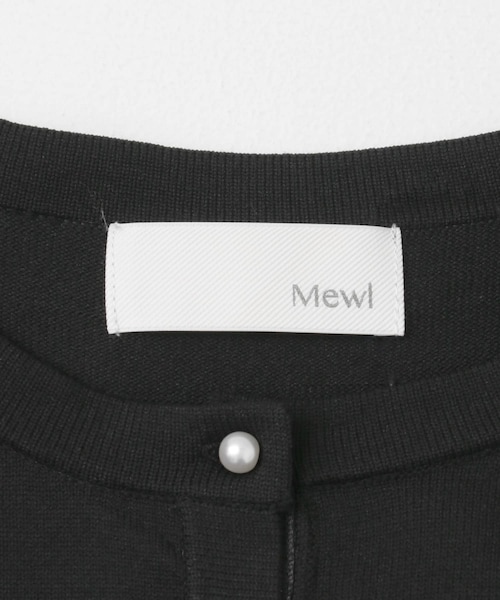 URBAN RESEARCH ROSSO（アーバンリサーチロッソ）の「Mewl　ペタルフリルカーディガン（カーディガン/ボレロ・レディース・WHITE/BLACK・Free）」の15枚目の写真