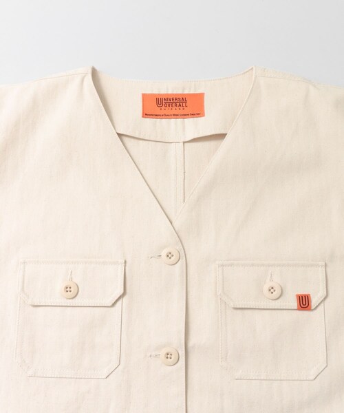 URBAN RESEARCH Sonny Label（アーバンリサーチサニーレーベル）の「UNIVERSAL OVERALL　別注カバーオール（カバーオール・レディース・ベージュ/オフ/カーキ・FREE）」の9枚目の写真